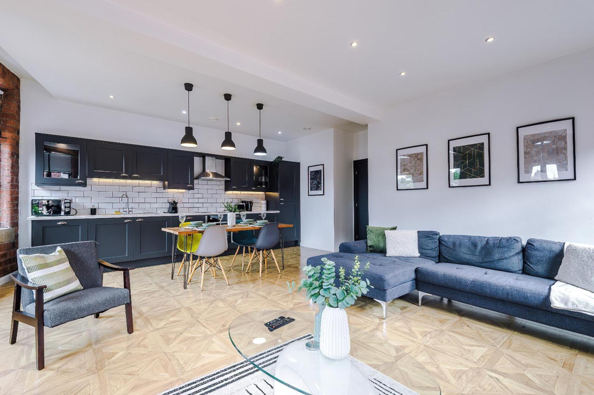 Luxury 2 King Beds In City Centre Лидс Номер фото