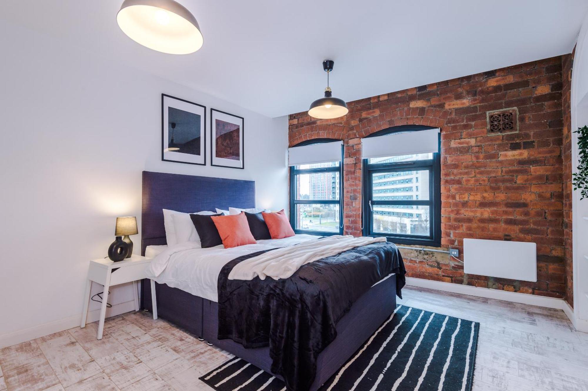 Luxury 2 King Beds In City Centre Лидс Экстерьер фото