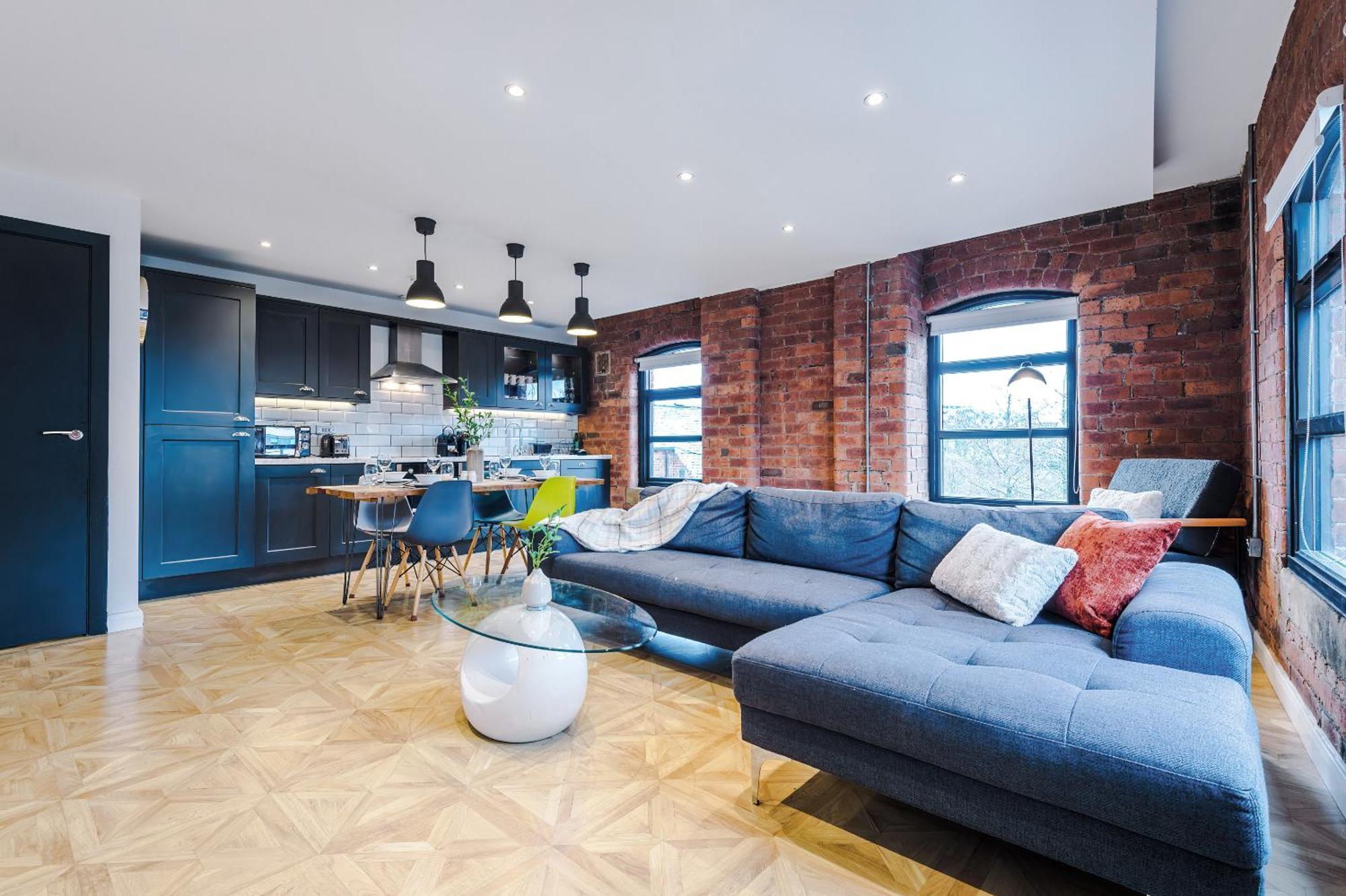Luxury 2 King Beds In City Centre Лидс Экстерьер фото